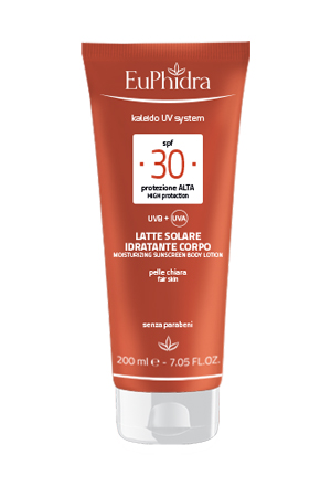 EUPHIDRA KALEIDO UV SYSTEM LATTE SOLARE CORPO 30 - Farmacia-flash.it
