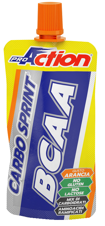 PROACTION CARBO SPRINT ENDURANCE BCAA ALL'ARANCIA 50 ML - Farmacia-flash.it