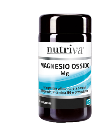 NUTRIVA MAGNESIO OSSIDO GI GROUP 50 COMPRESSE 1 G - Farmacia-flash.it