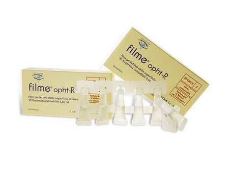 FILME OPHT-R LIQUIDO OFTALMICO PROTETTIVO 10 FLACONCINI 0,5 ML - Farmacia-flash.it