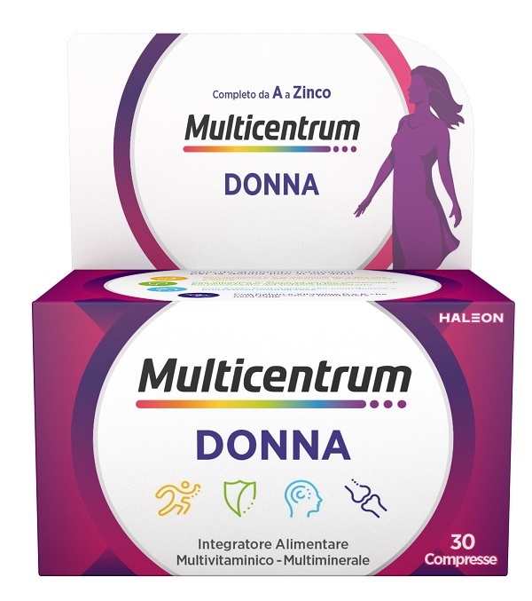 MULTICENTRUM DONNA 30 COMPRESSE - Farmacia-flash.it