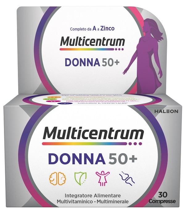 MULTICENTRUM DONNA 50+ 30 COMPRESSE - Farmacia-flash.it