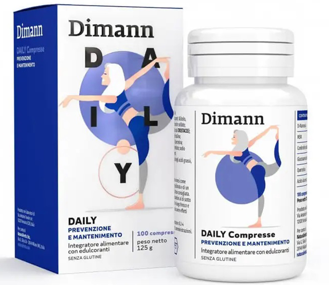 DIMANN DAILY 100 COMPRESSE - Farmacia-flash.it