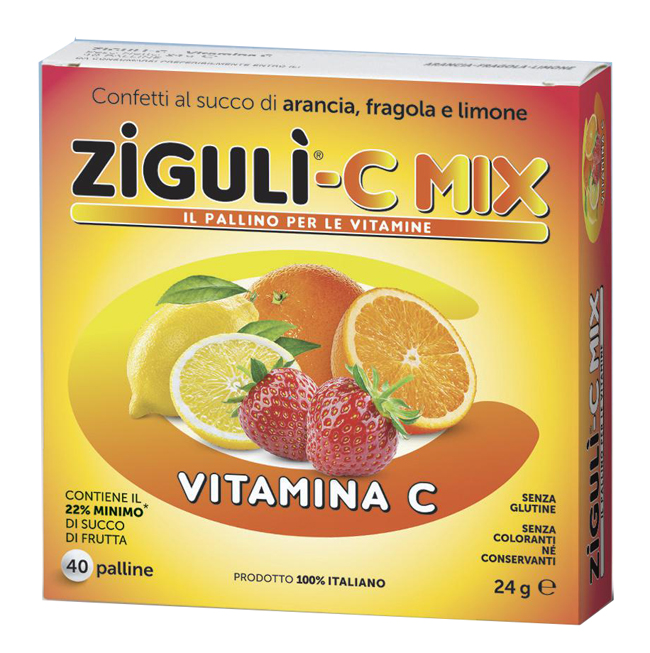 ZIGULI C MIX 40 PALLINE 24 G - Farmacia-flash.it