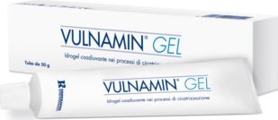 VULNAMIN MEDICAZIONE INTERATTIVA IN GEL A BASE DI AMINOACIDICOSTITUTIVI DEL COLLAGENE E SODIO JALURONATO TUBO 50 G - Farmacia-flash.it
