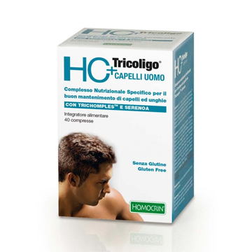 HC+ TRICOLIGO UOMO 40 COMPRESSE - Farmacia-flash.it