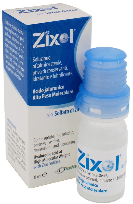 ZIXOL PLURIDOSE 8ML FLACONCINO STERILE - Farmacia-flash.it