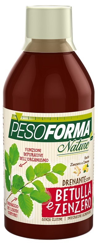 PESOFORMA NATURE DRENANTE BETULLA E ZENZERO 500 ML - Farmacia-flash.it