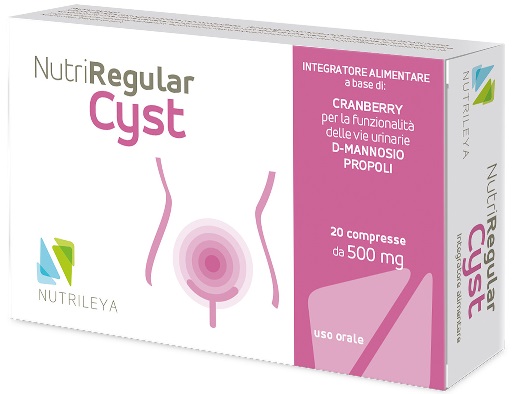 NUTRIREGULAR CYST 20 CAPSULE 500 MG - Farmacia-flash.it