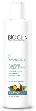 BIOCLIN BIO SQUAM SHAMPOO FORFORA GRASSA 200 ML - Farmacia-flash.it