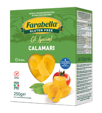 FARABELLA CALAMARI SENZA GLUTINE 250 G - Farmacia-flash.it