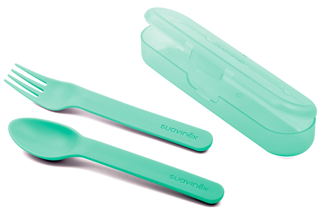 SUAVINEX SET POSATE VERDE - Farmacia-flash.it