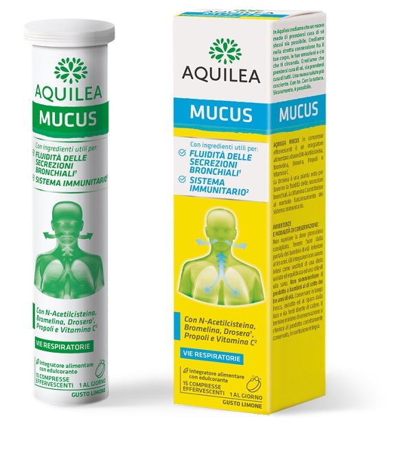 AQUILEA TUSS 15 COMPRESSE EFFERVESCENTI 90 G - Farmacia-flash.it