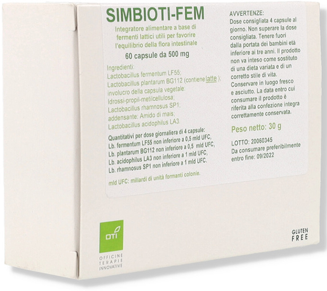 SIMBIOTI FEM 60 CAPSULE - Farmacia-flash.it
