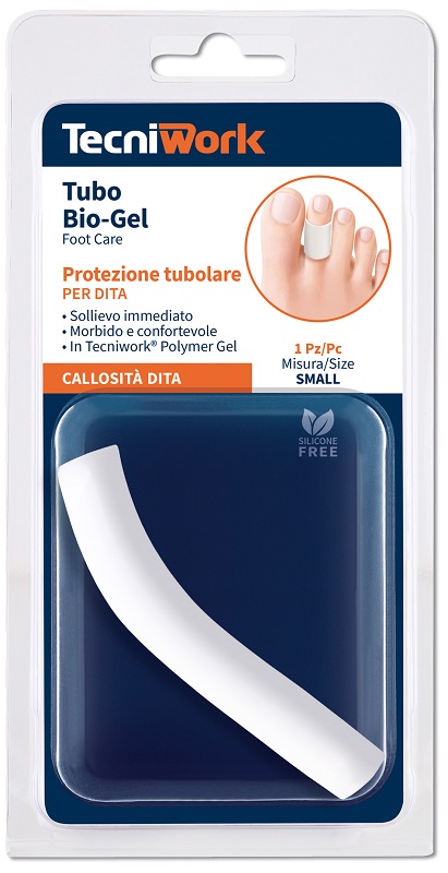 BIOGEL FASCETTA TUBOLARE GEL DITA PIEDI SMALL 1 PEZZO - Farmacia-flash.it