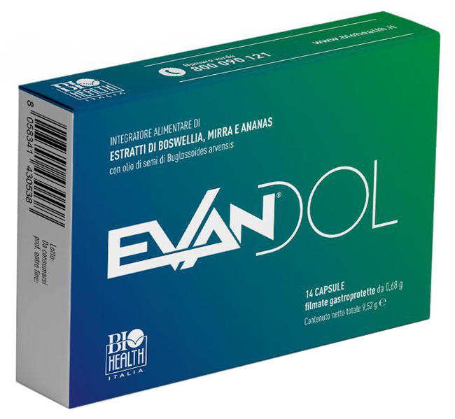 EVANDOL 14 CAPSULE - Farmacia-flash.it