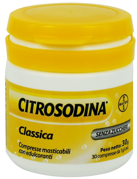 CITROSODINA CLASSICA 30 COMPRESSE MASTICABILI - Farmacia-flash.it
