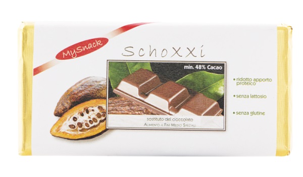 MY SNACK SCHOXXI TAVOLETTA CIOCCOLATO 100 G - Farmacia-flash.it
