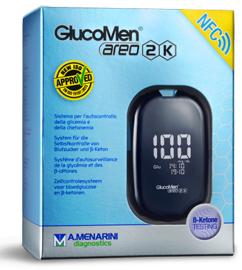 STRUMENTO GLUCOMEN AREO 2K METER SET PER MONITORAGGIO DIABETE - Farmacia-flash.it