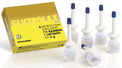 GLICEROLAX BAMBINI E LATTANTI MICROCLISMI EVACUANTI 6 PEZZI X 3 G CONTIENE AMIDO DI RISO - Farmacia-flash.it