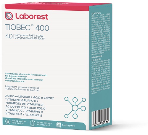 TIOBEC 400 40 COMPRESSE FAST-SLOW DA 1,28 G - Farmacia-flash.it