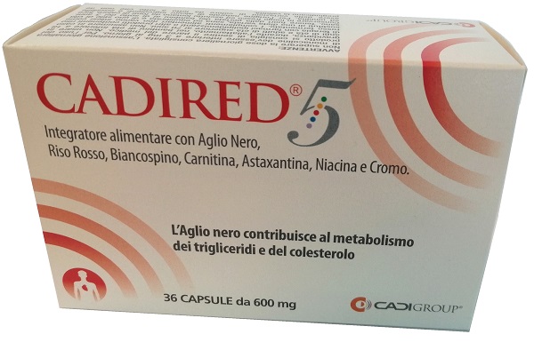 CADIRED 5 36 CAPSULE - Farmacia-flash.it