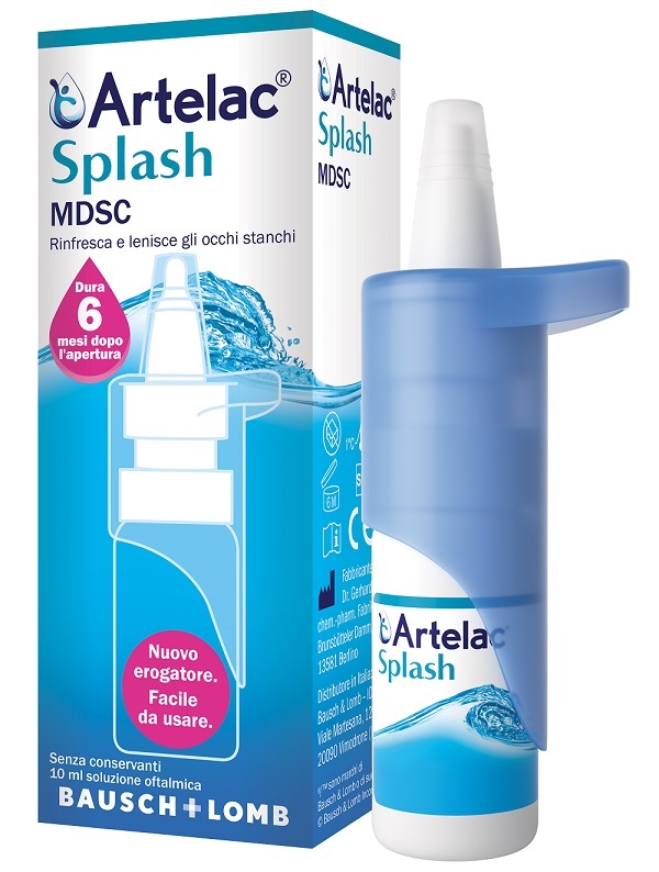 ARTELAC SPLASH GOCCE OCULARI 10 FLACONCINI MONODOSE 0,5 ML - Farmacia-flash.it