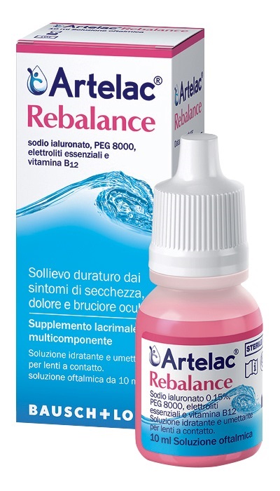 ARTELAC REBALANCE GOCCE OCULARI MULTIDOSE SENZA CONSERVANTI 10 ML - Farmacia-flash.it