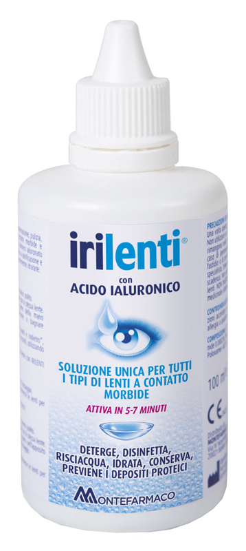 SOLUZIONE UNICA PER LENTI A CONTATTO IRILENTI 100ML - Farmacia-flash.it