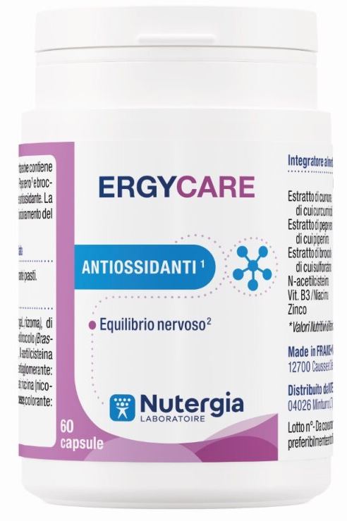 NUTERGIA ERGYCARE 60 CAPSULE - Farmacia-flash.it