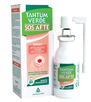 TANTUM VERDE SOS AFTE SPRAY 20 ML - Farmacia-flash.it