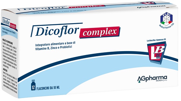 DICOFLOR COMPLEX 12 FLACONCINI DA 10 ML - Farmacia-flash.it