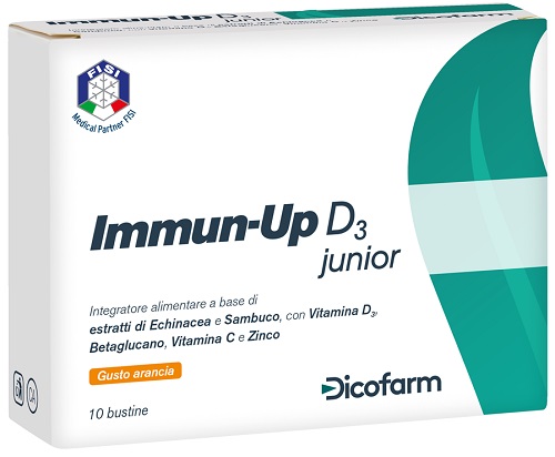 IMMUN UP D3 JUNIOR 10 BUSTINE DA 3 G - Farmacia-flash.it