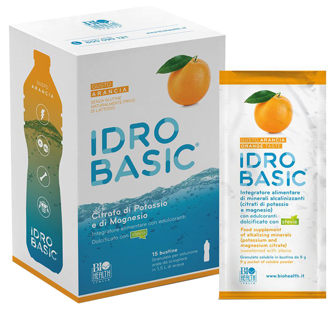 IDROBASIC ARANCIA 15 BUSTE - Farmacia-flash.it