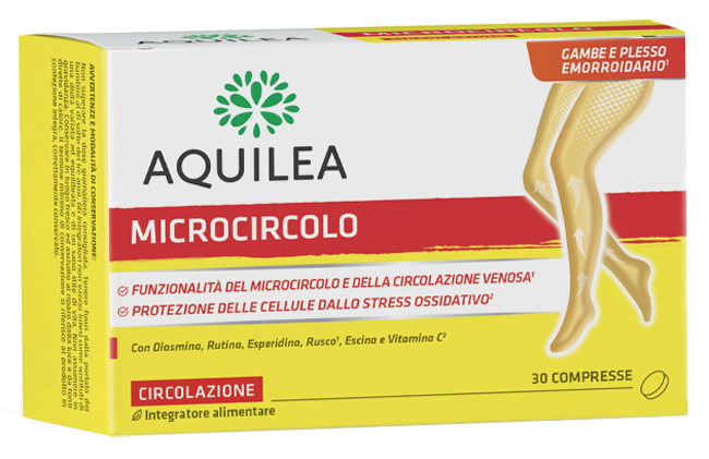 AQUILEA MICROCIRCOLO 30 COMPRESSE - Farmacia-flash.it