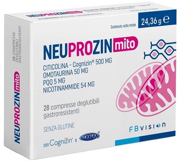 NEUPROZIN MITO 28 COMPRESSE GASTRORESISTENTI - Farmacia-flash.it