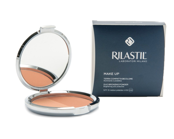 RILASTIL MAQUILLAGE TERRA COMPATTA ILLUMINANTE BICOLOR 18 G - Farmacia-flash.it