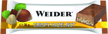 WEIDER FITNESS BARRETTA HAZELNUT 36 G - Farmacia-flash.it