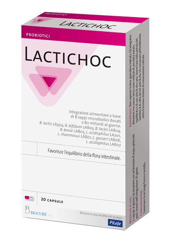 LACTICHOC 20 CAPSULE - Farmacia-flash.it