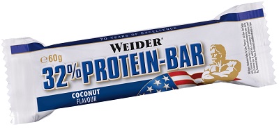 WEIDER 32% PROTEIN BARRETTA COCCO 60 G - Farmacia-flash.it