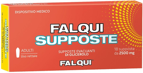 SUPPOSTE FALQUI 18 SUPPOSTE CON GLICERINA 2500MG ADULTI - Farmacia-flash.it