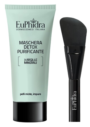 EUPHIDRA MASCH DETOX PURIFICANTE CON PENNELLO - Farmacia-flash.it