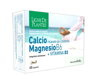 CALCIO + MAGNESIO B6 + VITAMINA D3 60 CAPSULE - Farmacia-flash.it