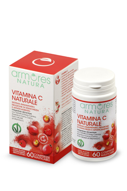 ARMORES NATURA VIT C NATURALE 60 COMPRESSE - Farmacia-flash.it