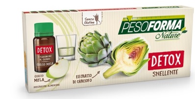 PESOFORMA NATURE DETOX SNELLENTE 6 FLACONCINI DA 10 ML - Farmacia-flash.it