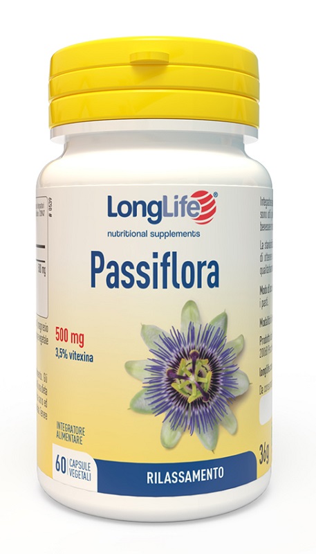 LONGLIFE PASSIFLORA 60 CAPSULE - Farmacia-flash.it