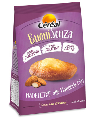 CEREAL BUONISENZA MADELEINE ALLE MANDORLE 180 G - Farmacia-flash.it