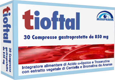 TIOFTAL 30 COMPRESSE GASTROPROTETTE - Farmacia-flash.it