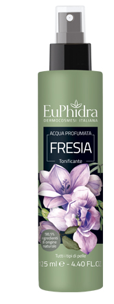EUPHIDRA ACQUA PROFUMATA FRESIA IN FLACONE CON ETICHETTA POMPA SPRAY - Farmacia-flash.it