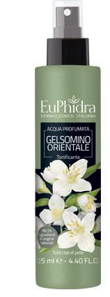 EUPHIDRA ACQUA PROFUMATA GELSOMINO IN FLACONE CON ETICHETTA POMPA SPRAY - Farmacia-flash.it